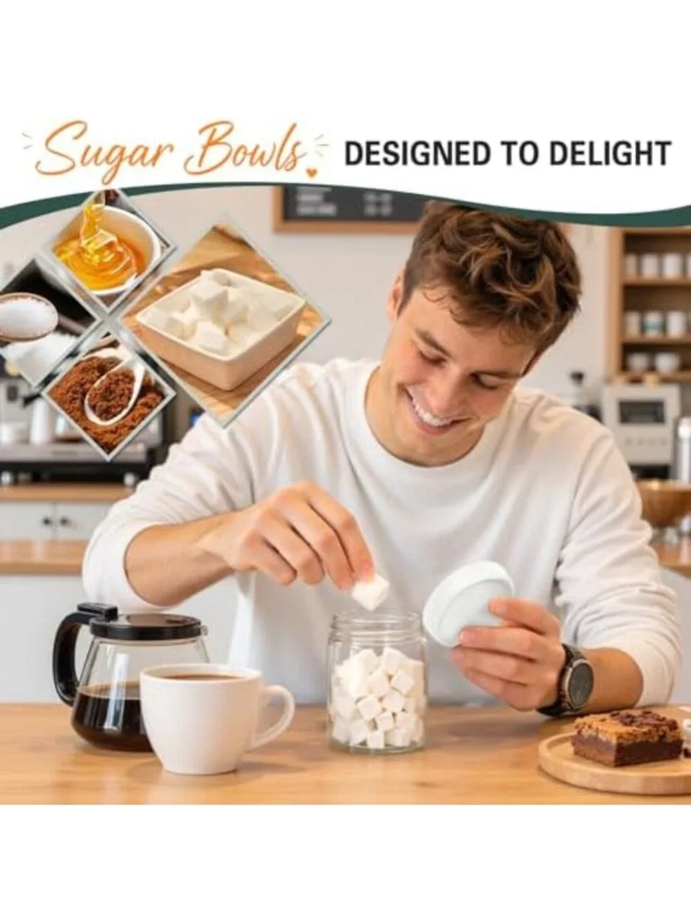 16 oz Glass Jars for Overnight Oats, Meal Prep Containers with Lids